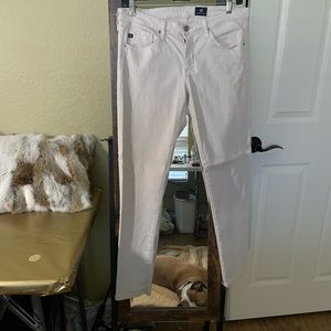 AG jeans Legging ankle off-white size 29R NWOT never worn